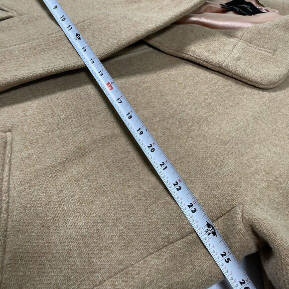 J. CREW Nello Gori Plus Size 20 Cocoon Coat in Italian Stadium-Cloth Wool Blend - Picture 5 of 14